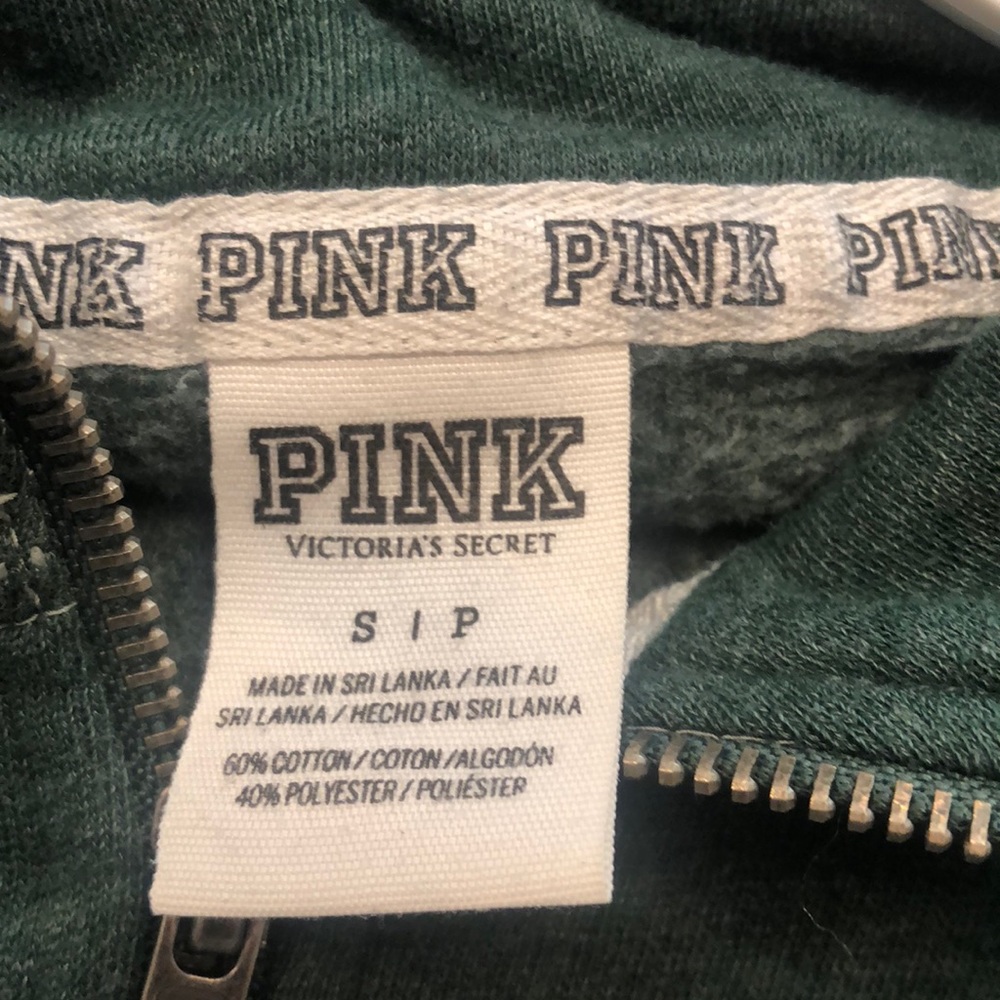 PINK victoria secret Quarter zip - Picture 3 of 3